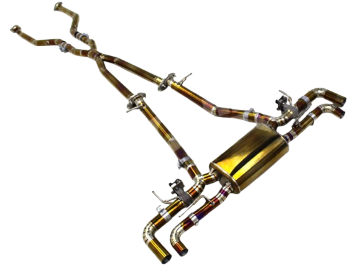 18-26 Lexus LC500 5.0L 2UR-GSE URZ100 Titanium Cat Back Exhaust