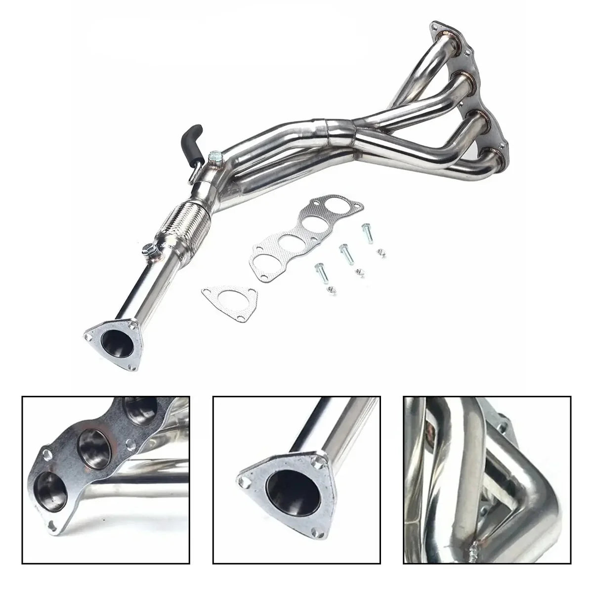 (06-11) Honda Civic Si FG2/FA5 Long Tube Exhaust Header with Catless Mid-Pipe