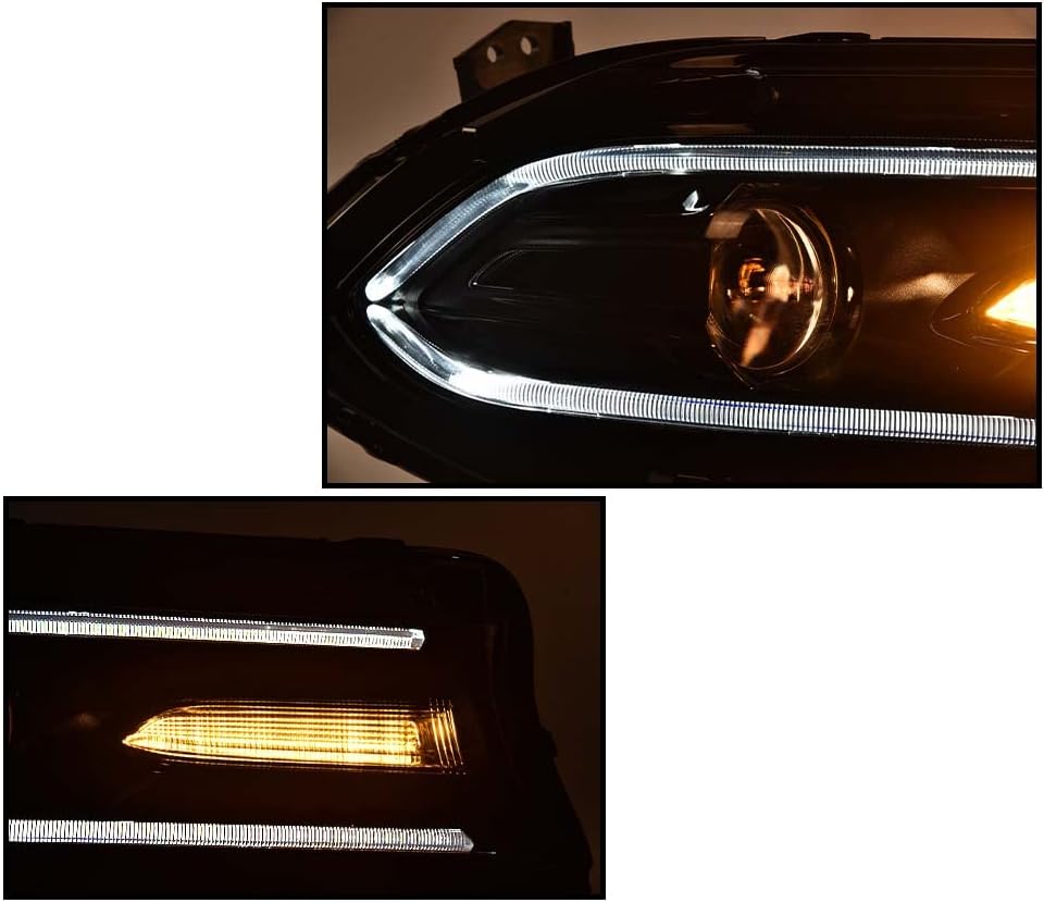 15-23 Dodge Charger Passenger Side Head Light DRL Strip (Halogen)