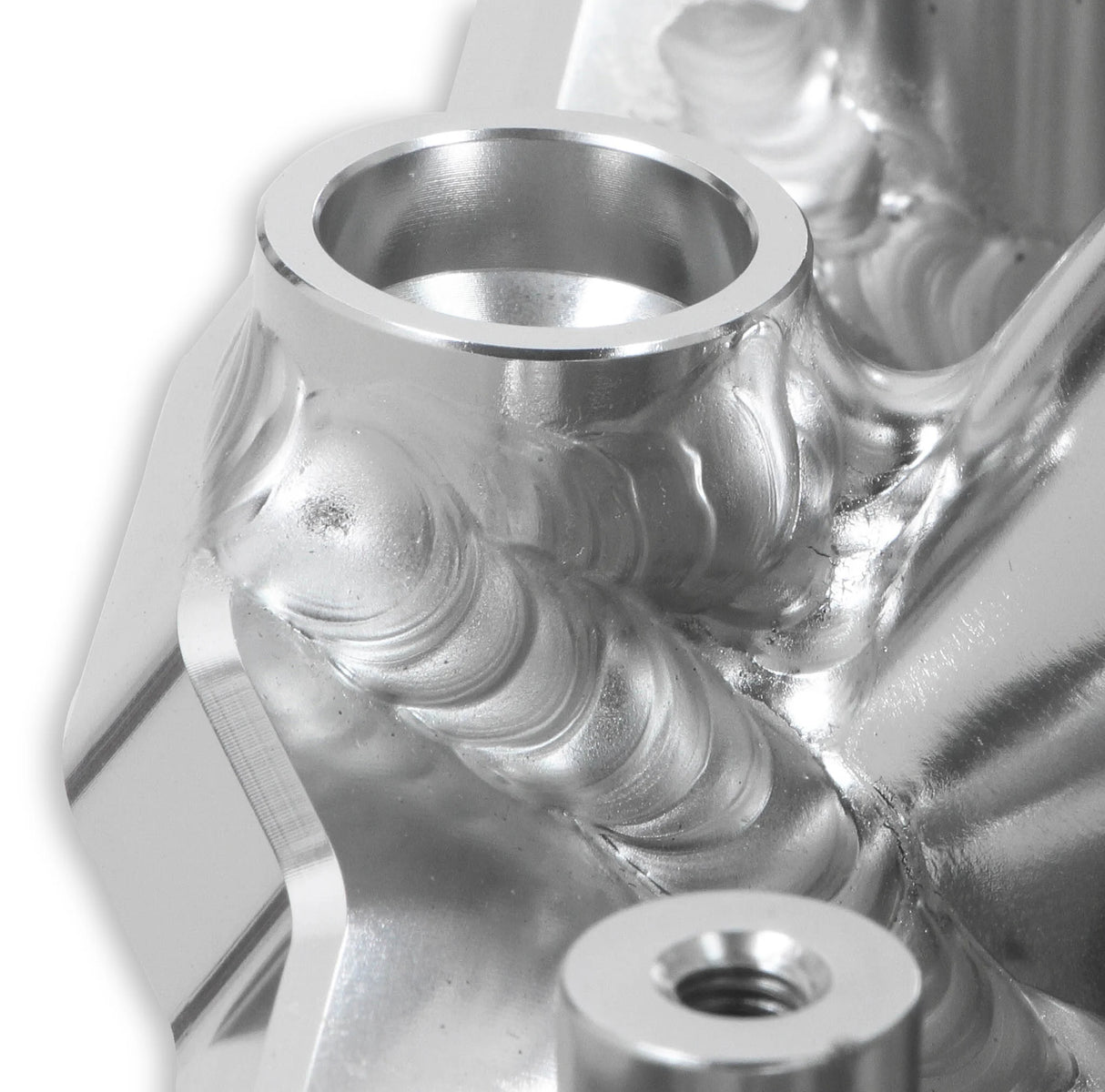 Holley® #820101-1 GM LS1/LS2/LS6 Sniper EFI Low-Profile Sheet Metal Intake Manifold for 92mm Throttle Body