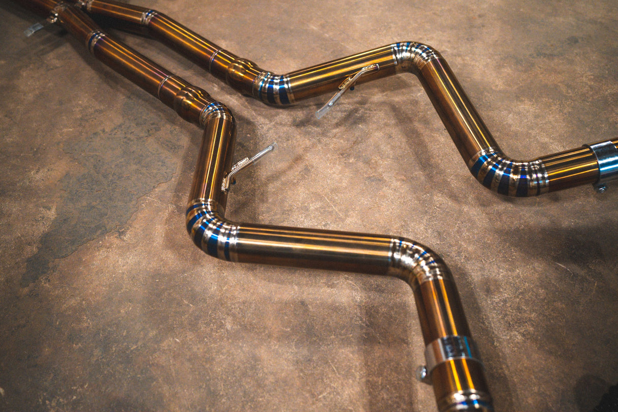 Valvetronic Designs® (08-13) BMW M3 E9x V2 Titanium Valved Sport Cat-Back Exhaust with 4" OD Tips