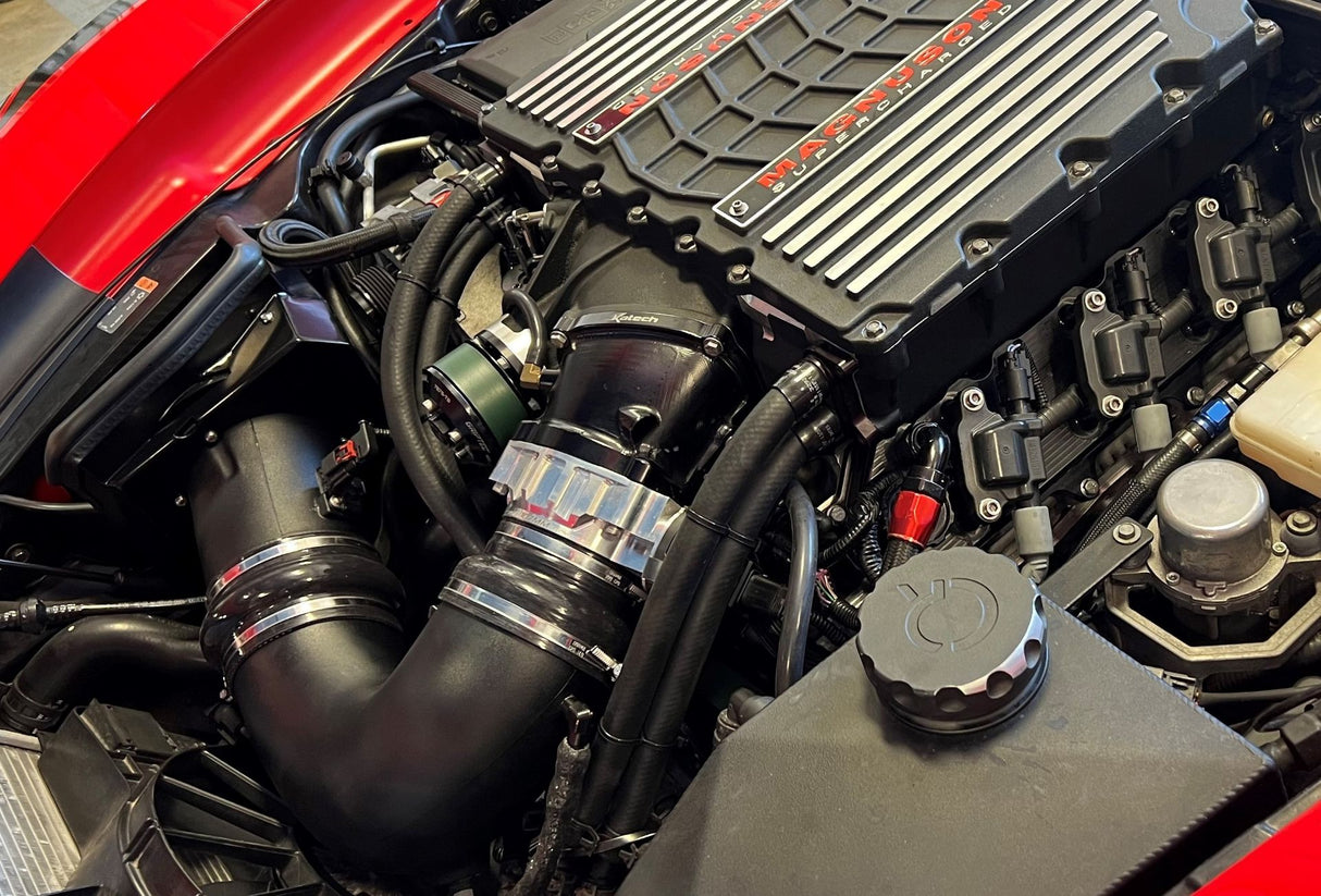 Roto-Fab® (15-19) Corvette Z06 Gulp Series Cold Air Intake with 5" Elbow & MAF Sensor Housing
