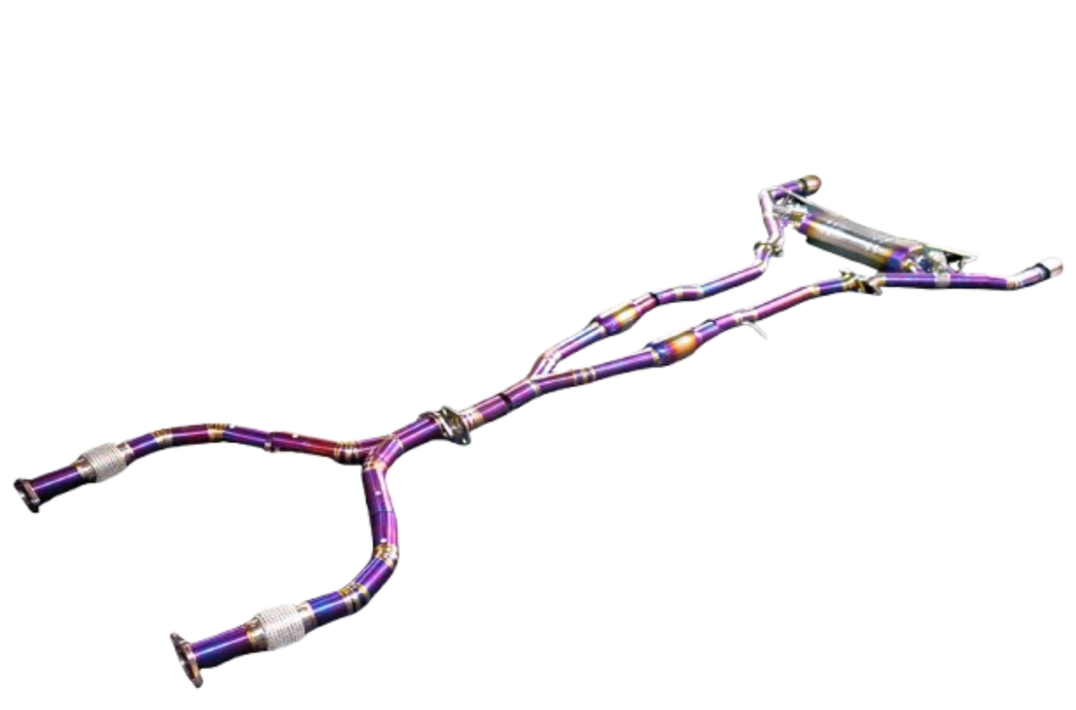 Infiniti Q50/Q60 3.0L V37 VR30DT Purple Titanium Cat-Back Exhaust