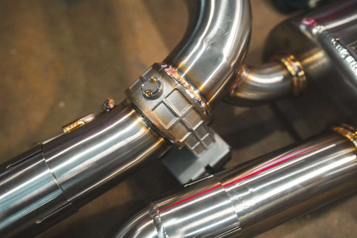 Valvetronic Designs® BMW 530i/540i G30 Valved Sport Cat-Back Exhaust with 4" OD Tips
