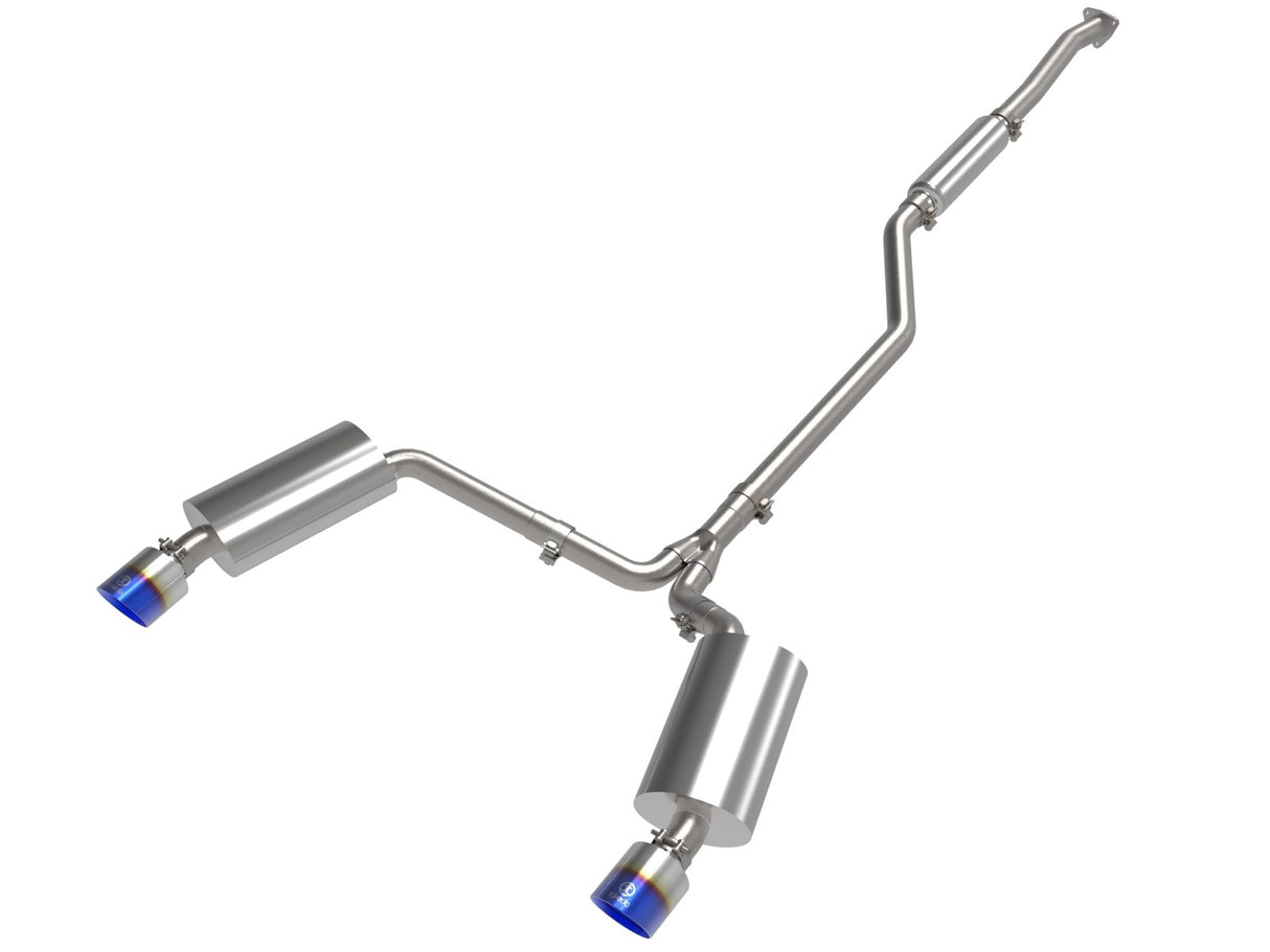 Takeda® (09-14) Acura TSX 304SS 2.5" Cat-Back Exhaust with 4.5" OD Tips