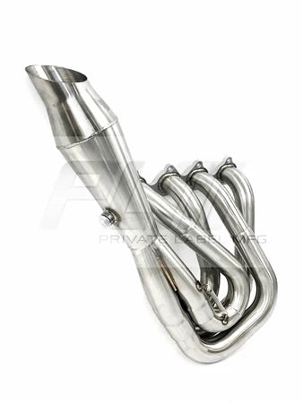 PLM® (88-01) Honda Power Driven H-Series Hood Exit Race Header 4-1 Megaphone (H22 F20B H22A)
