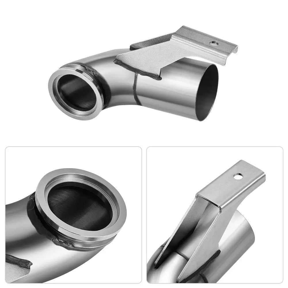 F-250/F-350/F-450 6.7L PowerStroke 4" Catless Exhaust Down Pipe