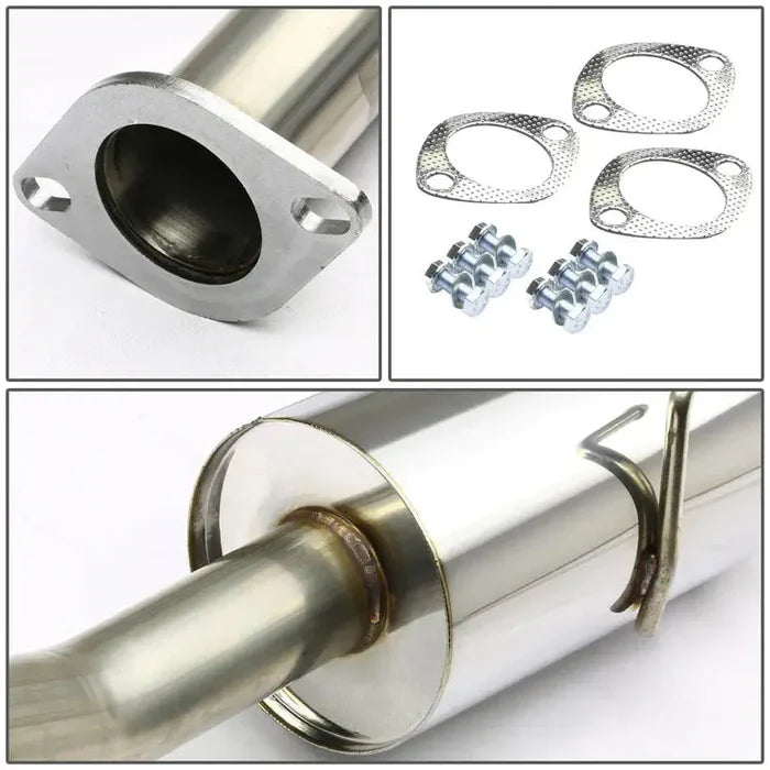 2002-2006 Nissan SE-R Spec V 2.5L B15 QR25DE Cat-Back Exhaust with 4" OD Tip