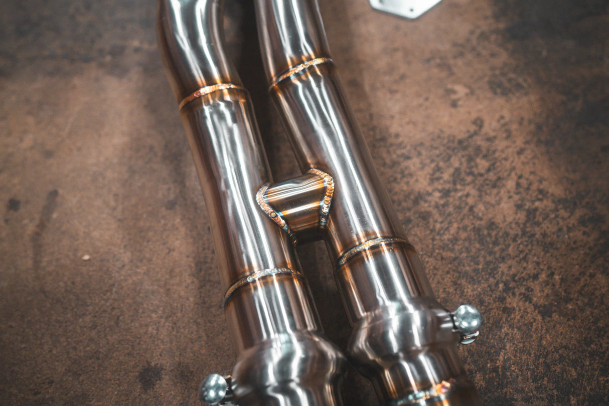 Valvetronic Designs® BMW M3/M4 F8x Valved Sport Cat-Back Exhaust with 4" OD Tips
