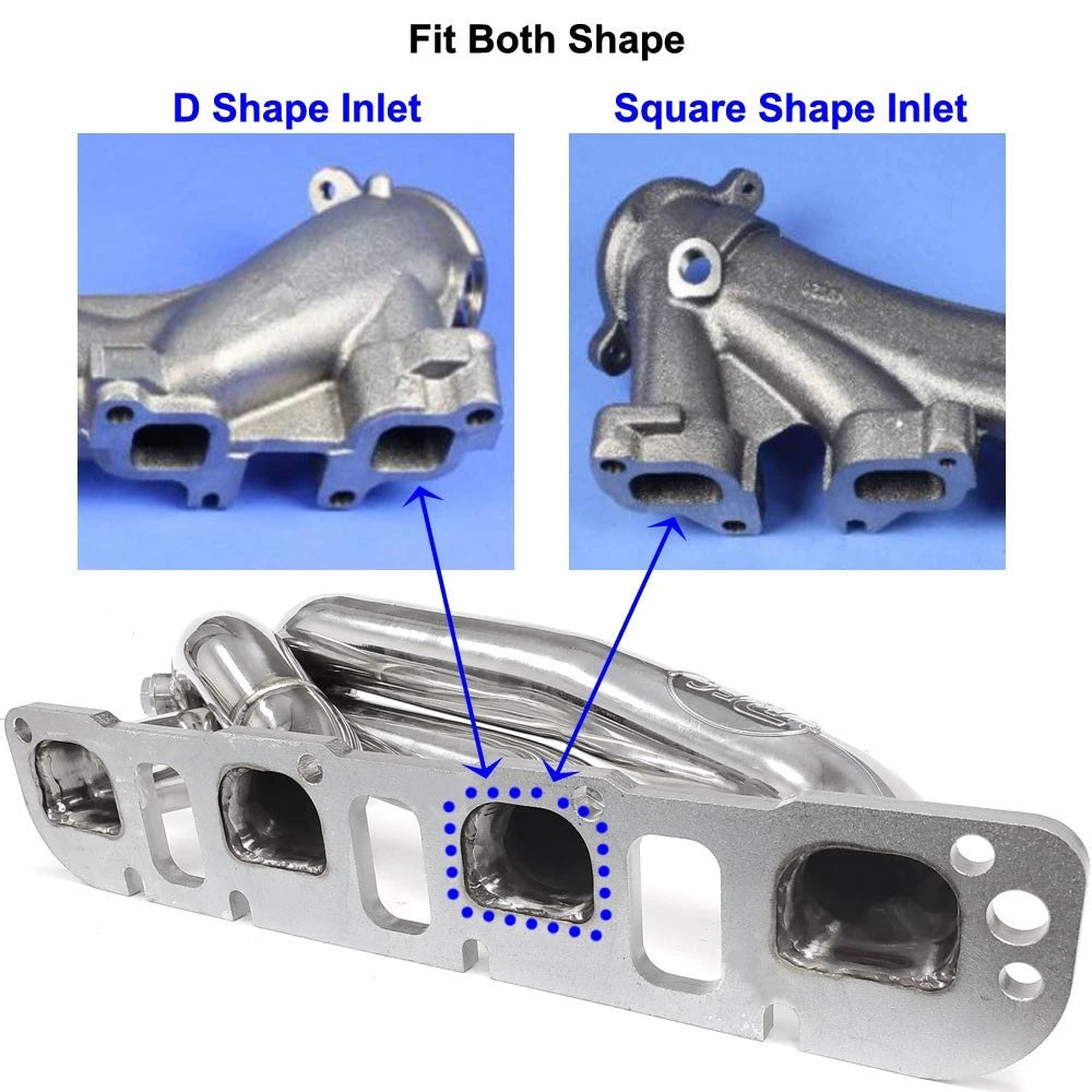 300/Challenger/Charger 5.7L V8 1-5/8" D-Port Shorty Exhaust Headers