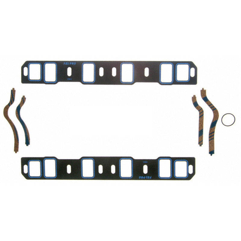 Fel-Pro Ford 260/289/302/351W Windsor SB Intake Manifold Gasket Set - 1.20 x 2.00 Port Size