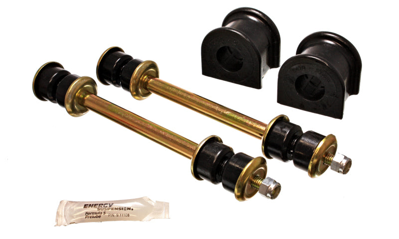 Energy Suspension 08-11 Ford Ranger RWD 27mm Black Front Sway Bar Bushing Set