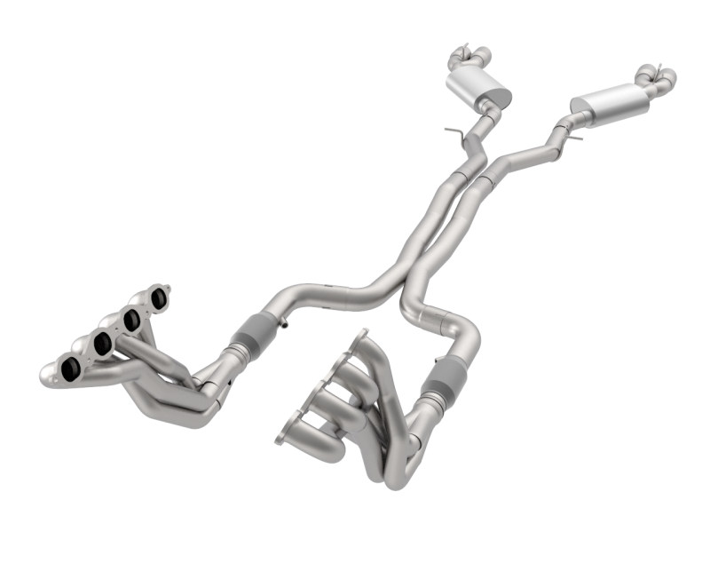 Kooks (16-24) Camaro SS 304SS 1-7/8" Complete Catted Exhaust System with Quad 4" OD Tips