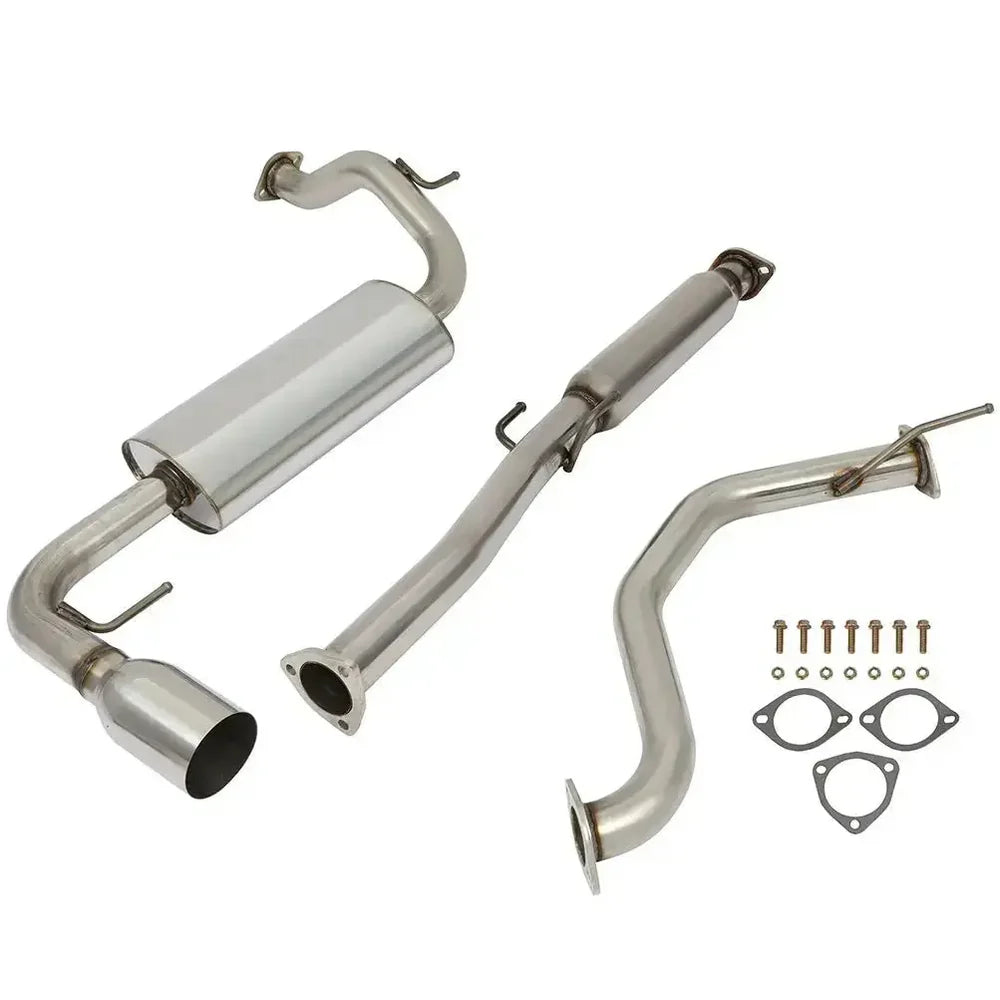 (90-91) Honda CRX 1.5L 2.25" Cat-Back Exhaust with 4" OD Tip