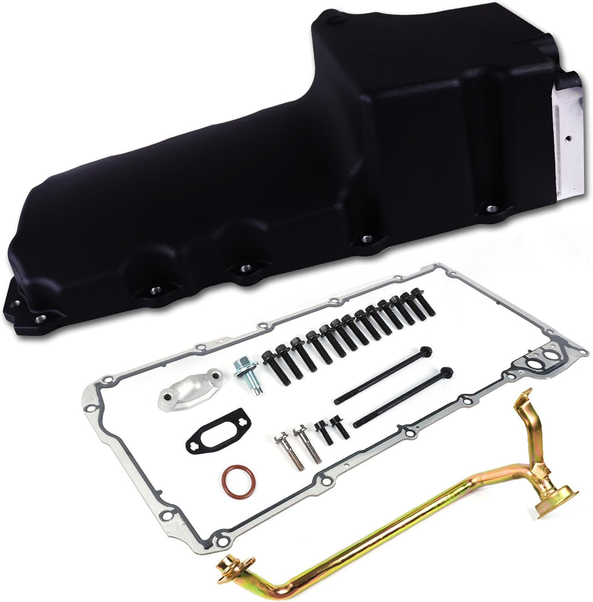 Kingman Speed® GM LS Swap Cast Aluminum Low Profile Oil Pan Kit