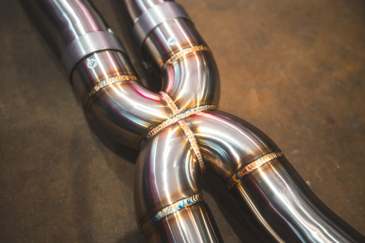 Valvetronic Designs® (18-24) BMW M550i xDrive G30 Valved Sport Cat-Back Exhaust with 3.5" OD Tips
