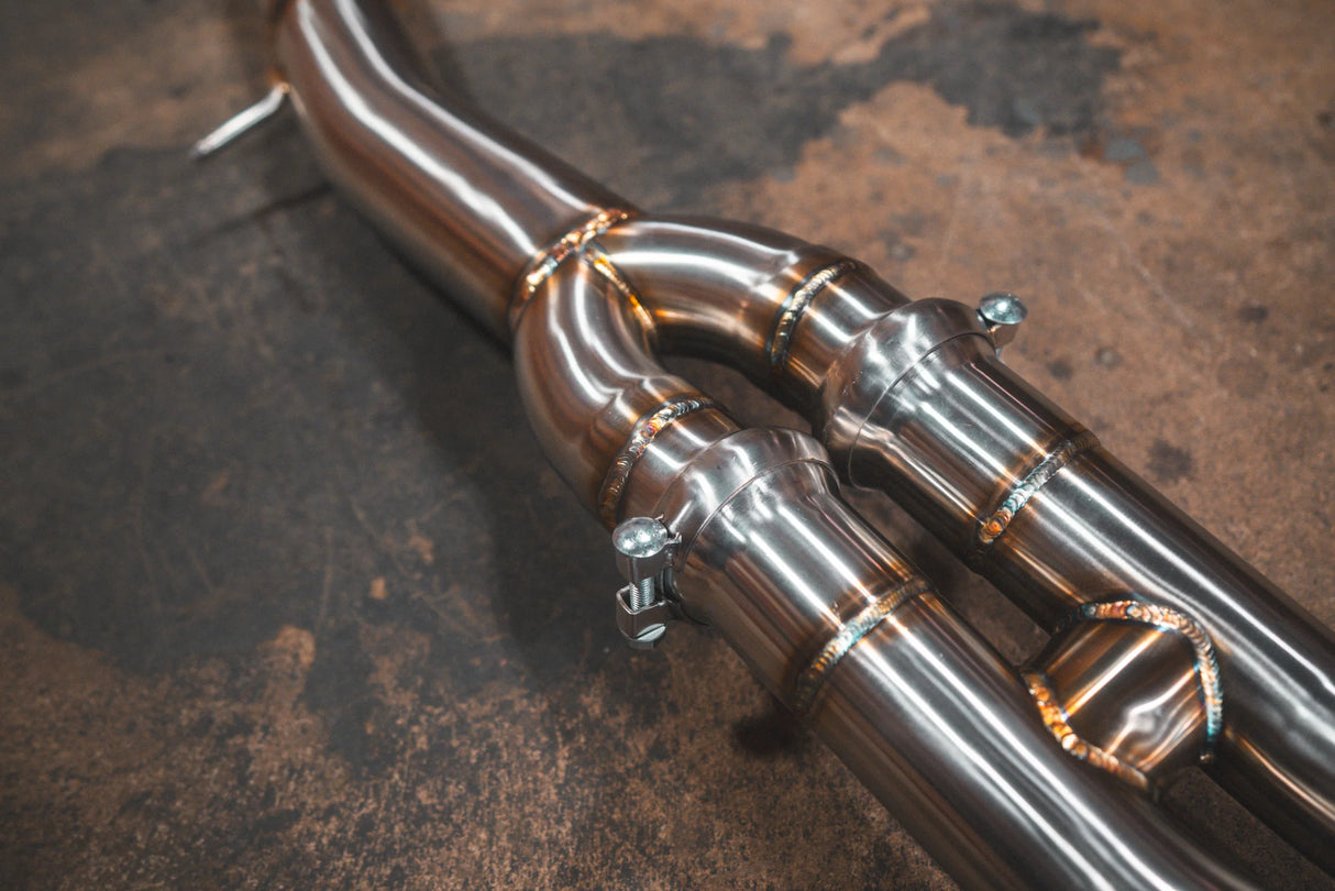 Valvetronic Designs® BMW M3/M4 F8x Valved Sport Cat-Back Exhaust with 4" OD Tips