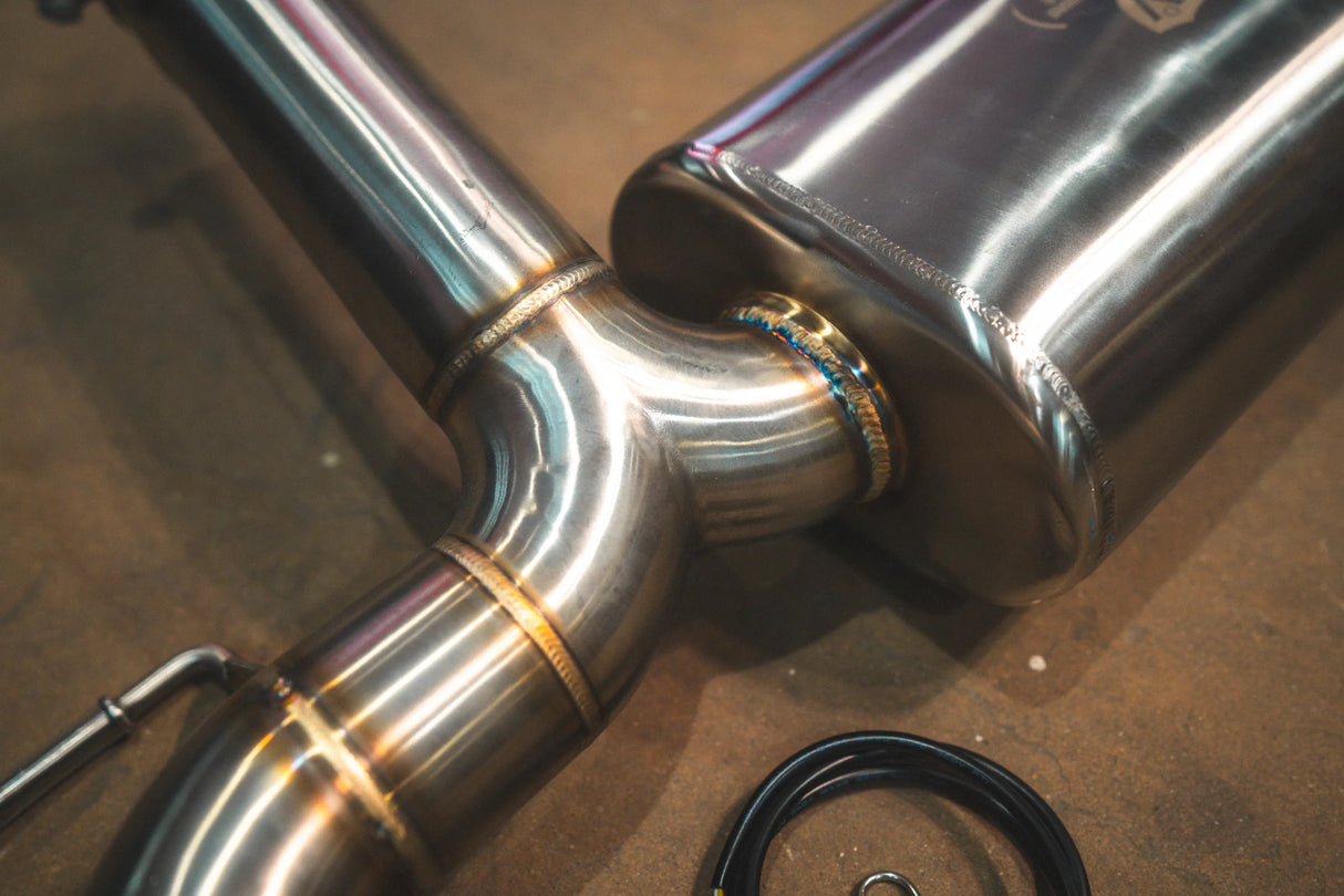Valvetronic Designs® BMW F22/F30/F32/F36 F-Body Valved Sport Axle-Back Exhaust with 4" OD Tips
