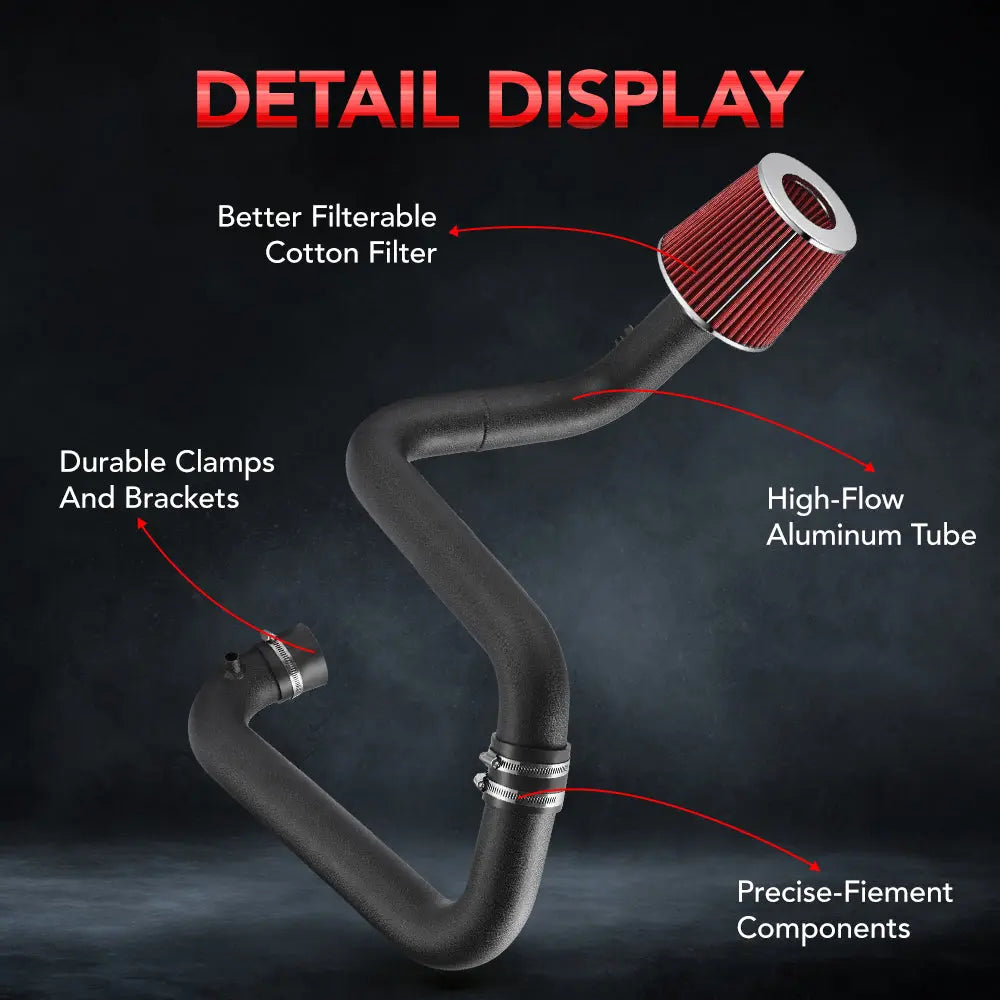 (01-05) Honda Civic 1.7L/2.0L Cold Air Intake with Dry Filter