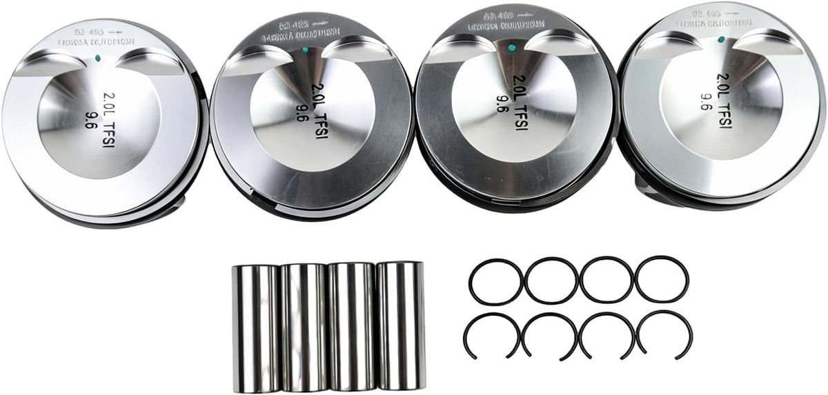 Kingman Speed® (08-17) Audi/Volkswagen EA888 2.0L Piston/Gasket Kit (82mm Piston/23mm Pins)