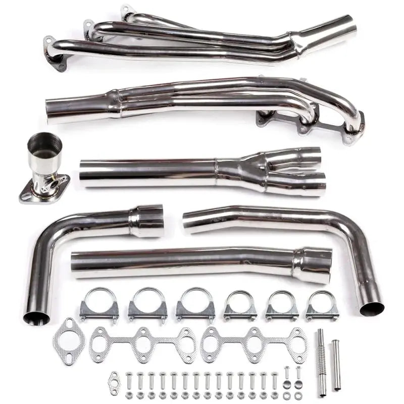 (88-95) Toyota 4Runner/Pickup 3.0L Long Tube Exhaust Headers with Catless Mid-Pipe