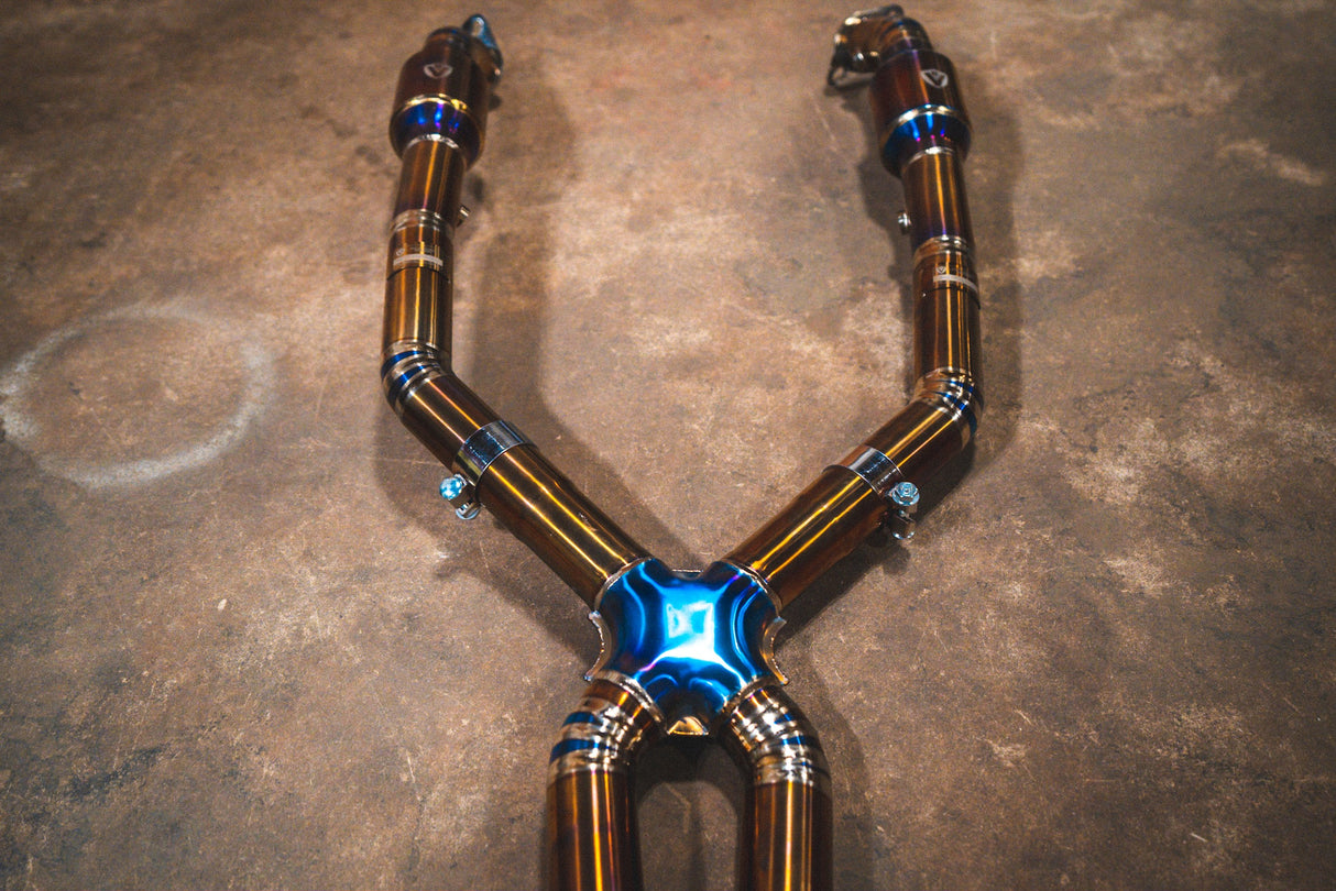 Valvetronic Designs® (08-13) BMW M3 E9x V2 Titanium Valved Sport Cat-Back Exhaust with 4" OD Tips