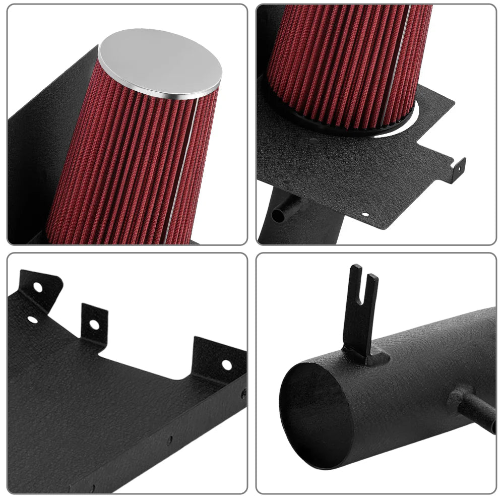 (07-11) Jeep Wrangler JK 3.8L Cold Air Intake with Dry Filter