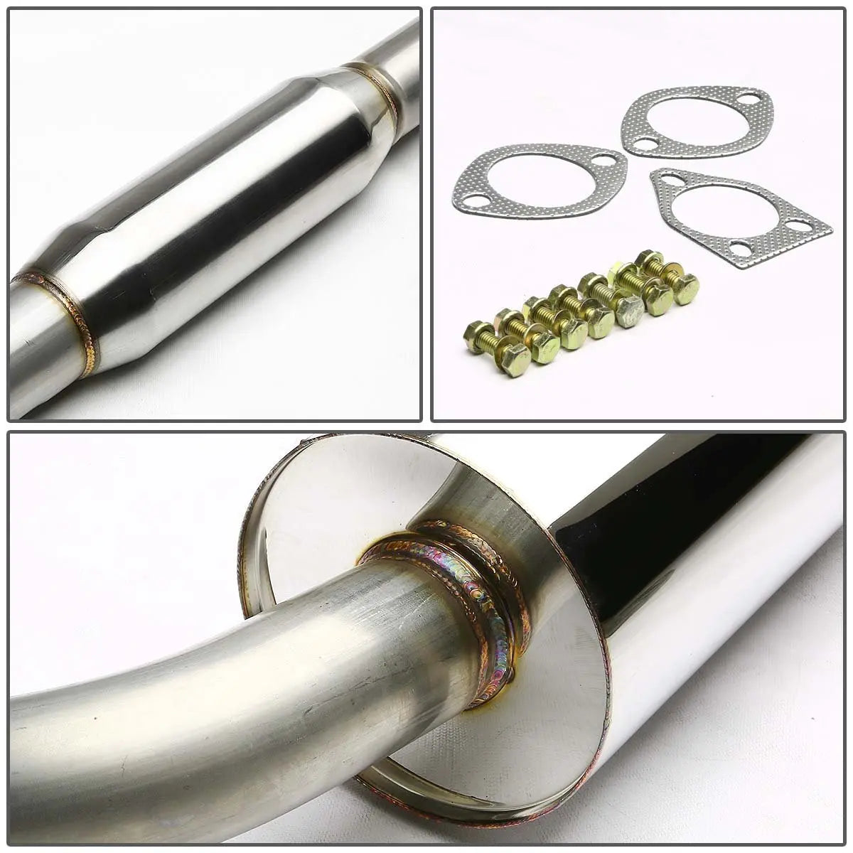 Flashark® (00-05) Mitsubishi Eclipse 3.0L V6 Cat-Back Exhaust with 4" OD Tip
