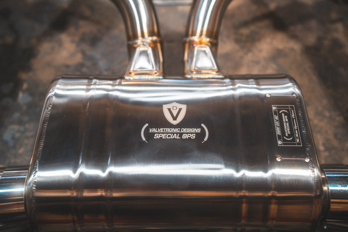 Valvetronic Designs® BMW M2 G87 Valved Sport Axle-Back Exhaust with 4" OD Tips