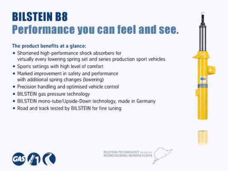 Bilstein B8 1981 Mercedes-Benz 300SD Base Rear Shock Absorber