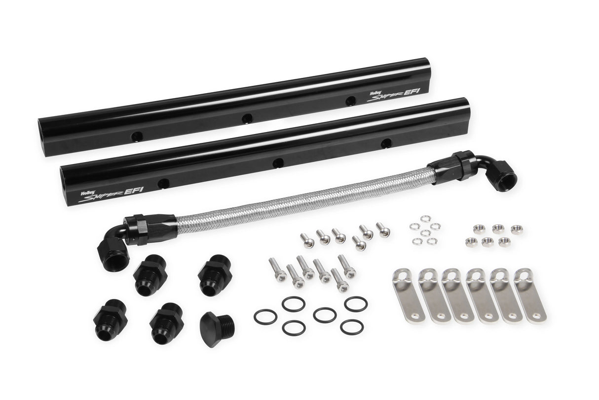 Holley® #820112-1 GM LS1/LS2/LS6 Hi-Ram Sheet Metal Fabricated Intake Manifold for 102mm Throttle Body