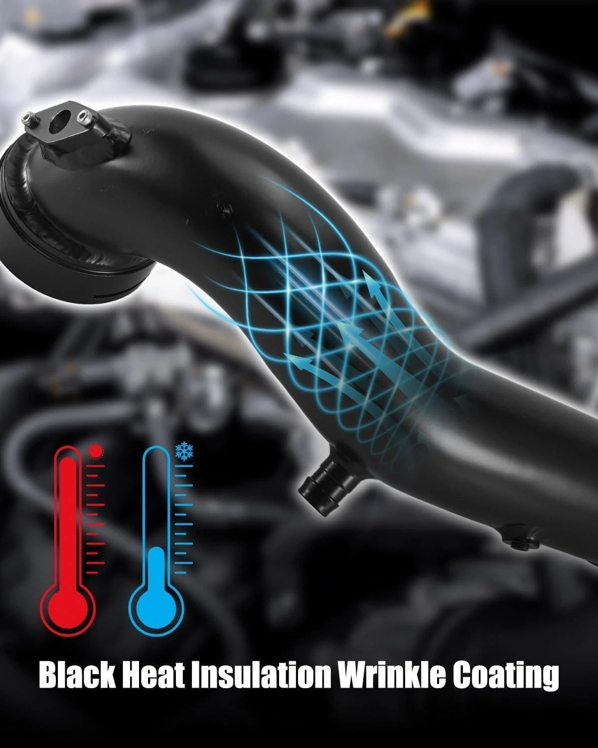 Kingman Speed® BMW 535i/640i/740i/X5/X6 N55B30 Aluminum Charge + Boost Pipe Kit