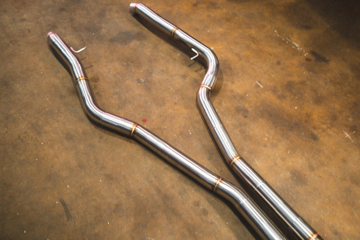 Valvetronic Designs® BMW X5M/X6M F85/F86 Valved Sport Cat-Back Exhaust with 4" OD Tips