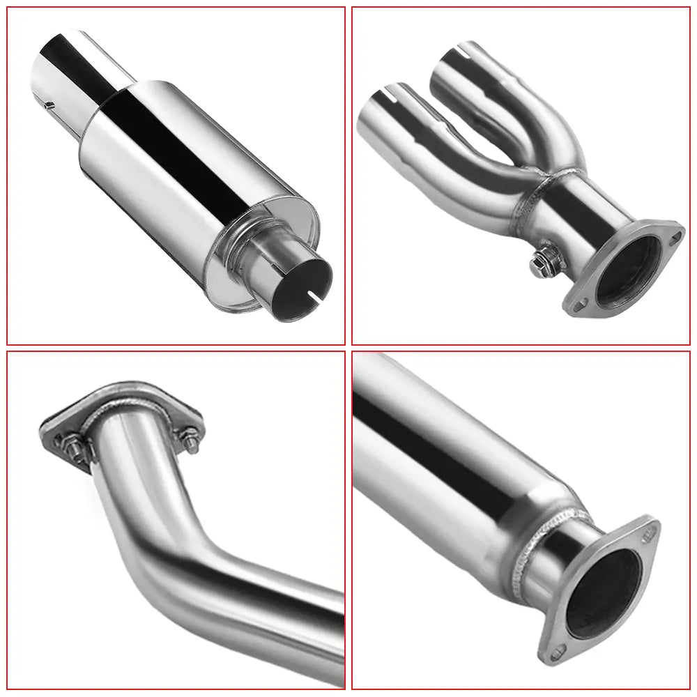 (09-20) Nissan 370Z 3.7L VQ37VHR Cat-Back Exhaust with 4" OD Tip