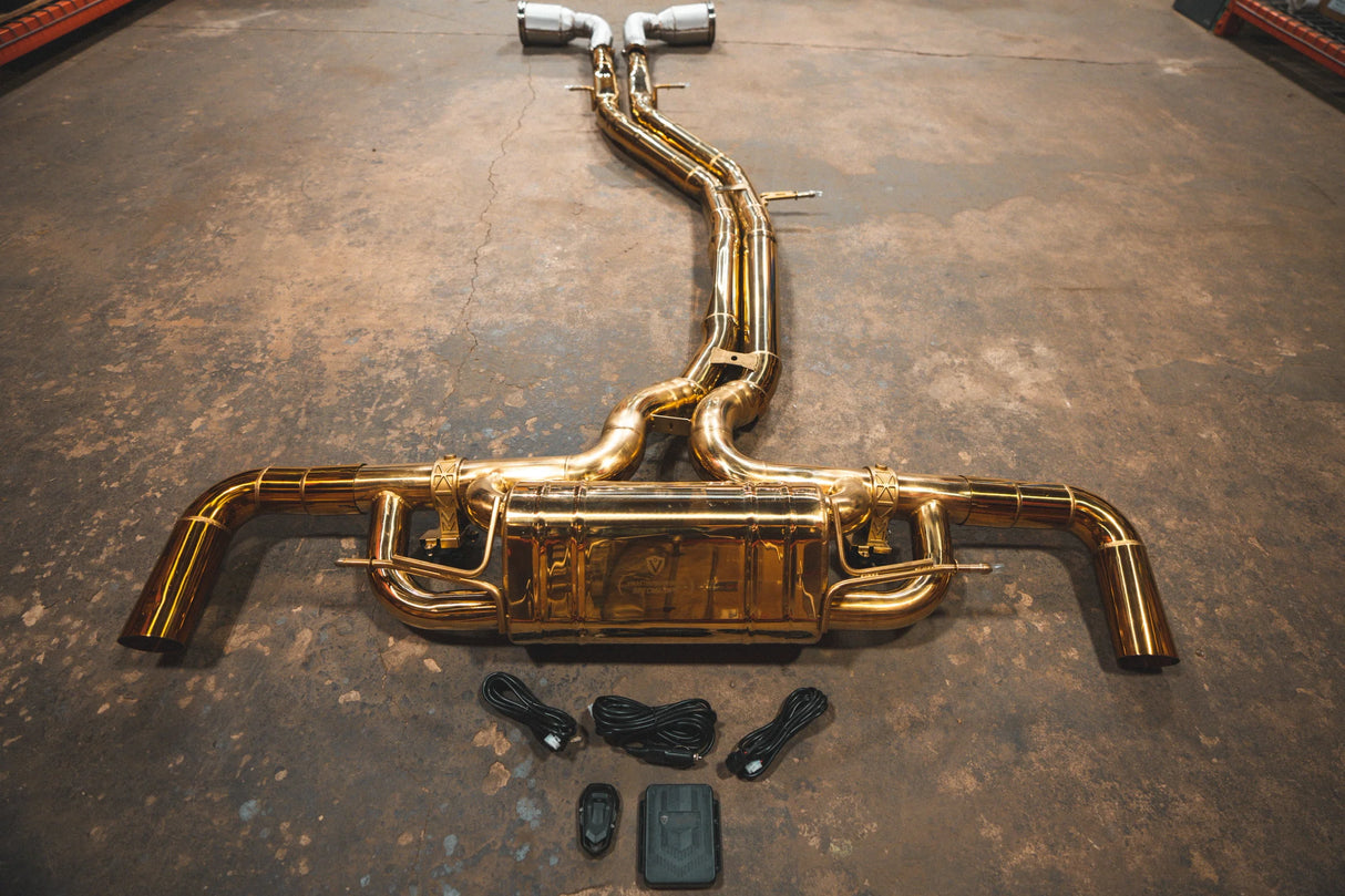 Valvetronic Designs® Audi RSQ8 Valved Sport Titanium Cat-Back Exhaust System