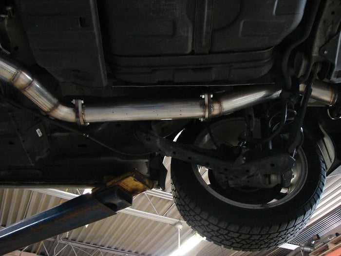 (06-11) Honda Civic 1.8L R18A1 2.25" Cat-Back Exhaust with 4" OD Burnt N1 Tip