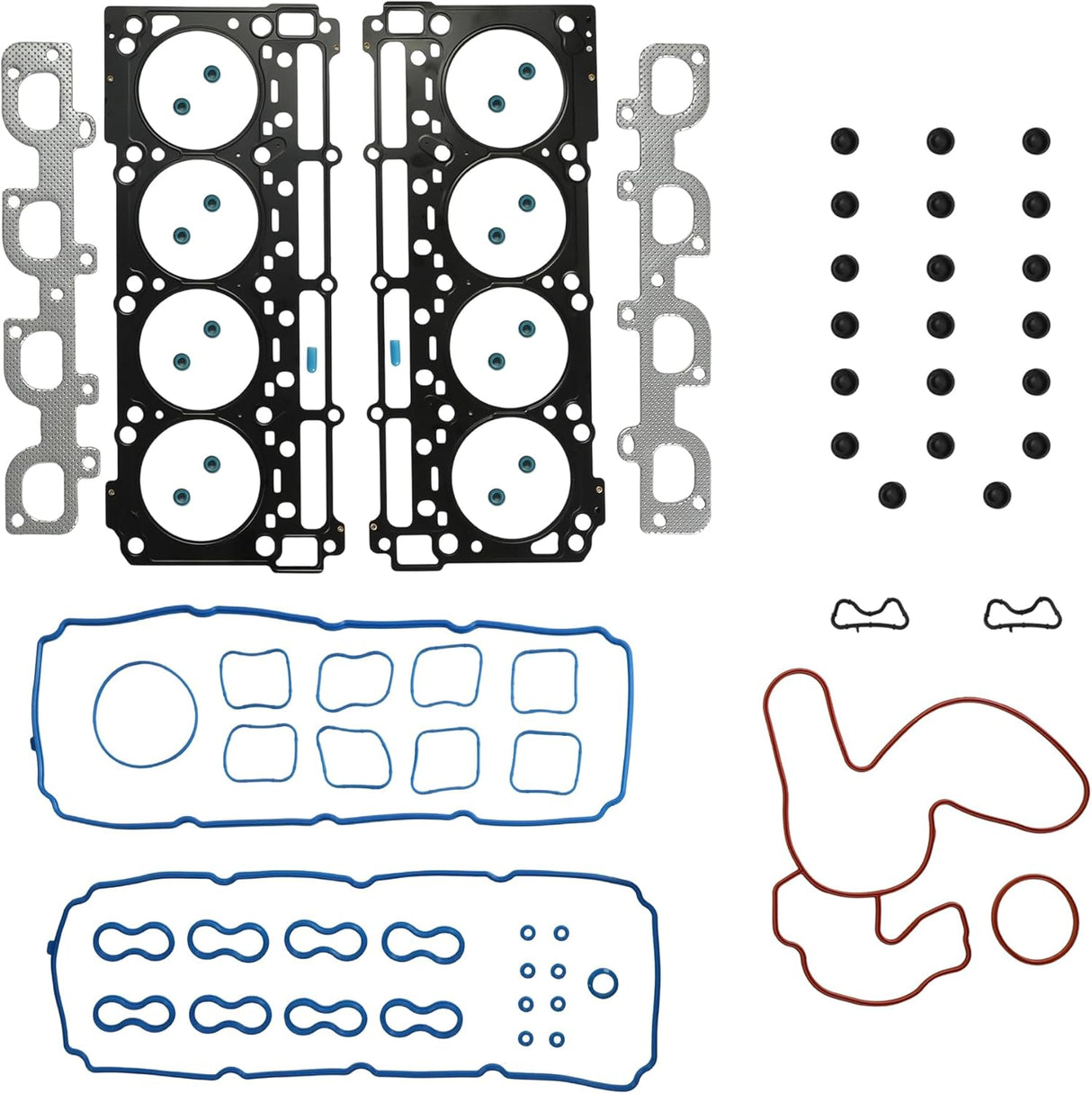 Kingman Speed® (11-23) GEN III HEMI 6.4L MDS/VVT Engine Valvetrain Overhaul Kit