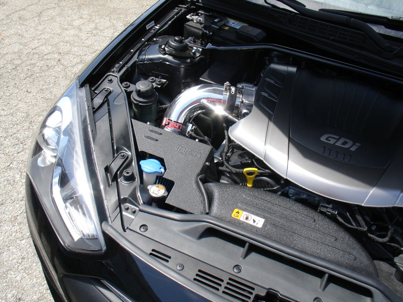 Injen 13 Hyundai Genesis Coupe 3.8L V6 Black Short Ram Intake w/ Heat Shield & Cover