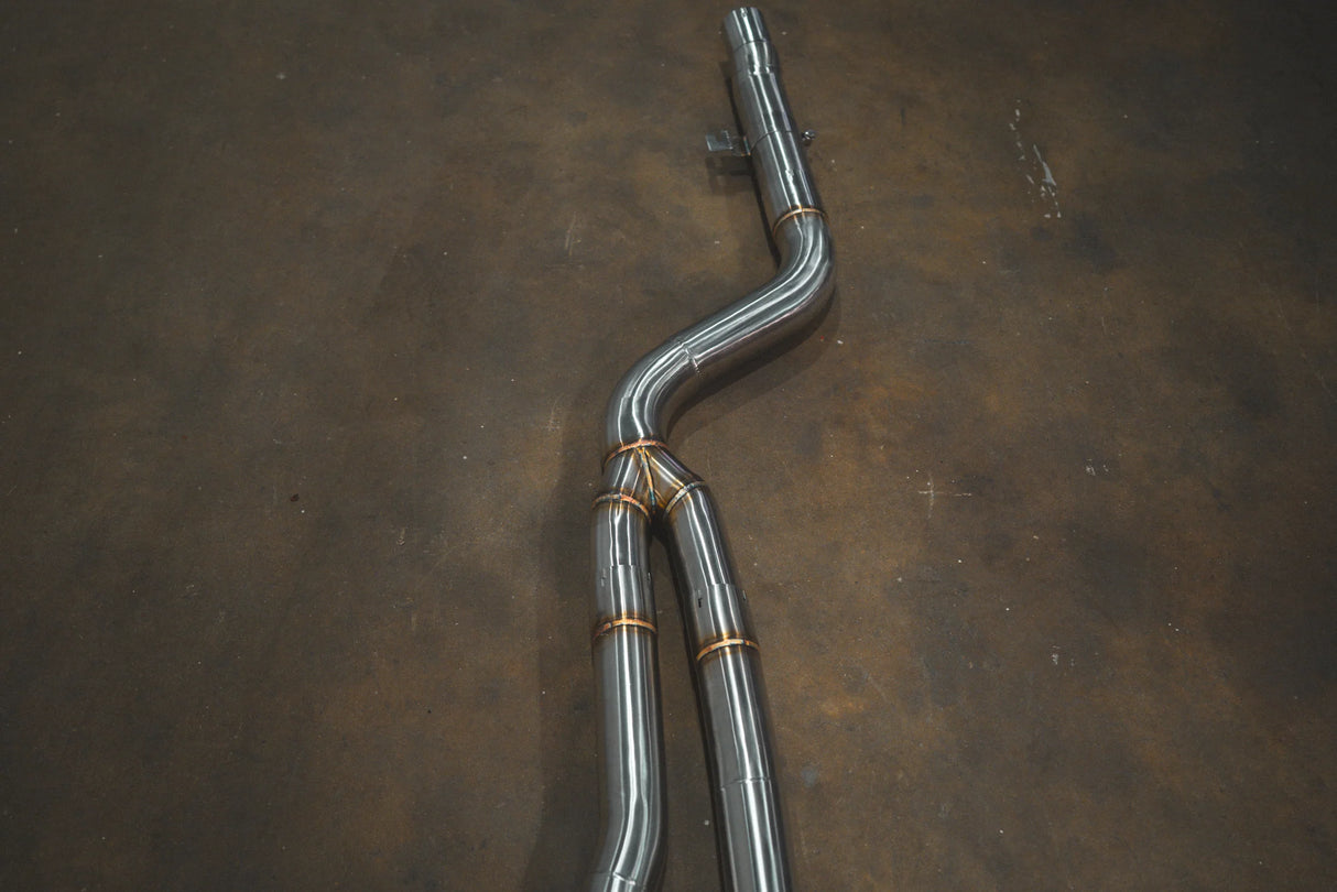 Valvetronic Designs® (18-24) BMW X3/X4 M40i Valved Sport Cat-Back Exhaust with 4" OD Tips