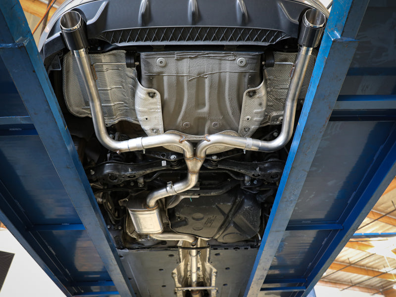 aFe 19-21 VW Jetta GLI (MKVII) L4-2.0L (t) MACH Force-Xp 304 SS Cat-Back Exhaust System Polished Tip