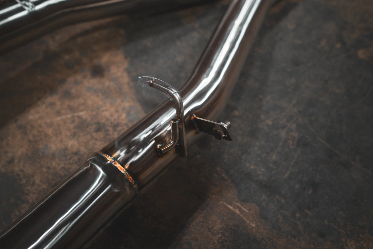 Valvetronic Designs® BMW Alpina XB7/X7 M50i/M60i Valved Sport 304SS Cat-Back Exhaust with 4" OD Tips