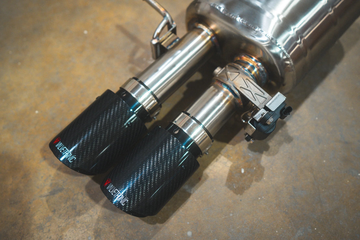 Valvetronic Designs® Audi S4/S5 B9 Valved Sport Titanium Cat-Back Exhaust with 4" OD TIps