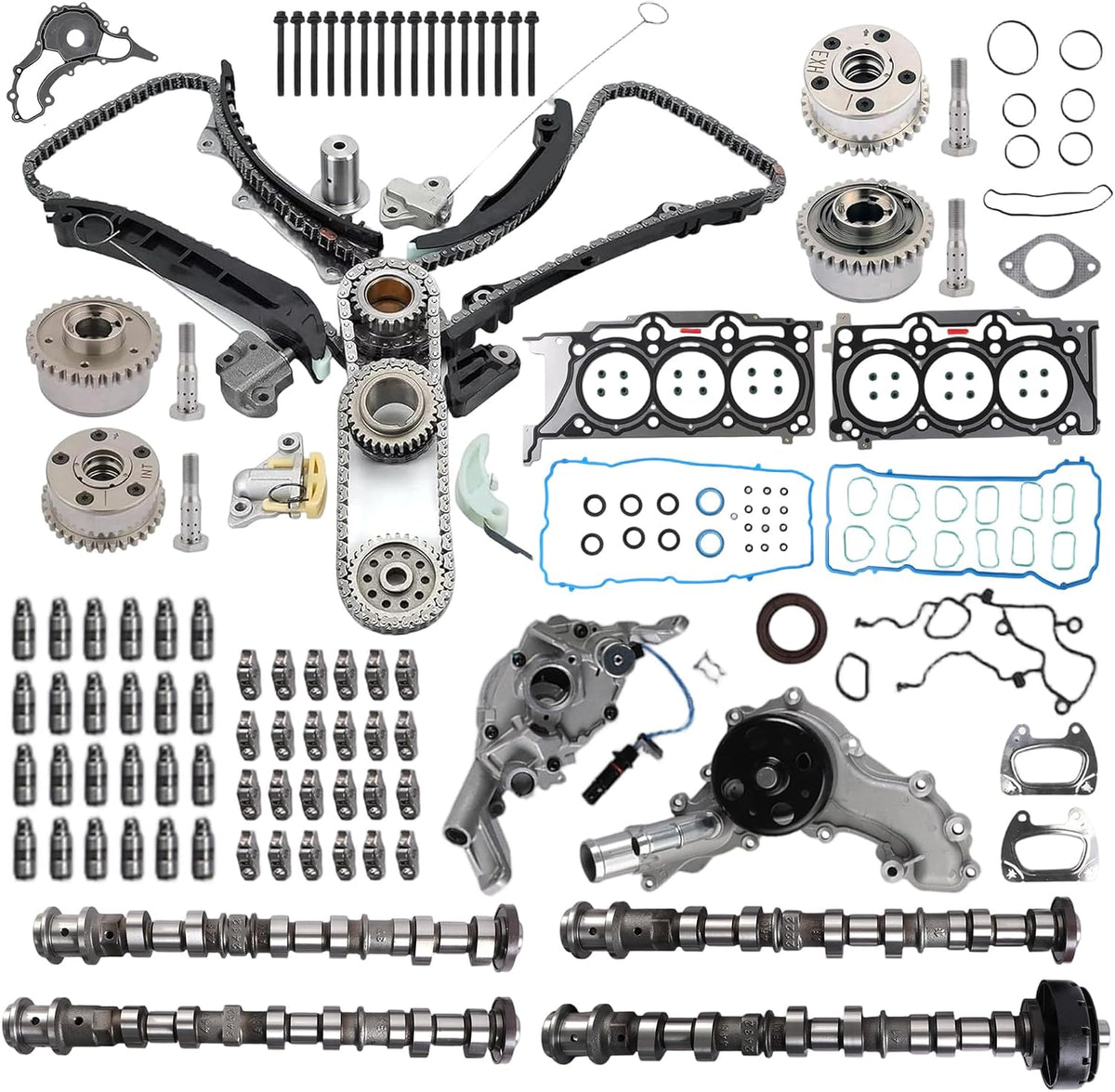Kingman Speed® (11-15) Mopar 3.6L Camshaft/Rocker Arm/Lifter Engine Rebuild kit