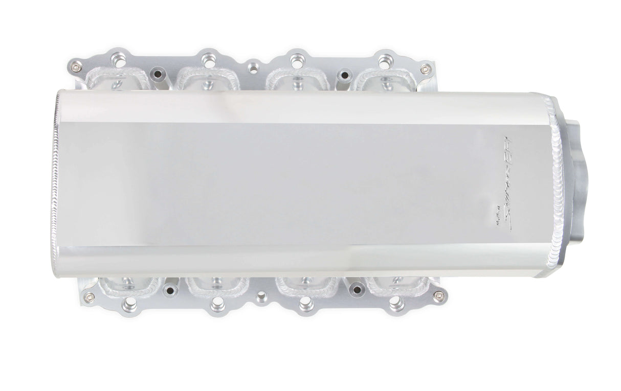 Holley® #839032 (15-17) Ford Coyote Sniper EFI Sheet Metal Fabricated Intake Manifold for 90mm Throttle Body
