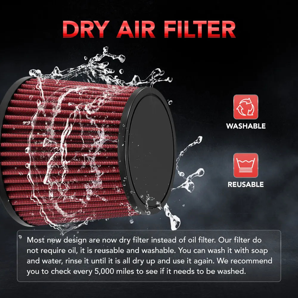 (03-06) 350Z/G35/FX35 3.5L VQ35 Cold Air Intake with Dry Filter