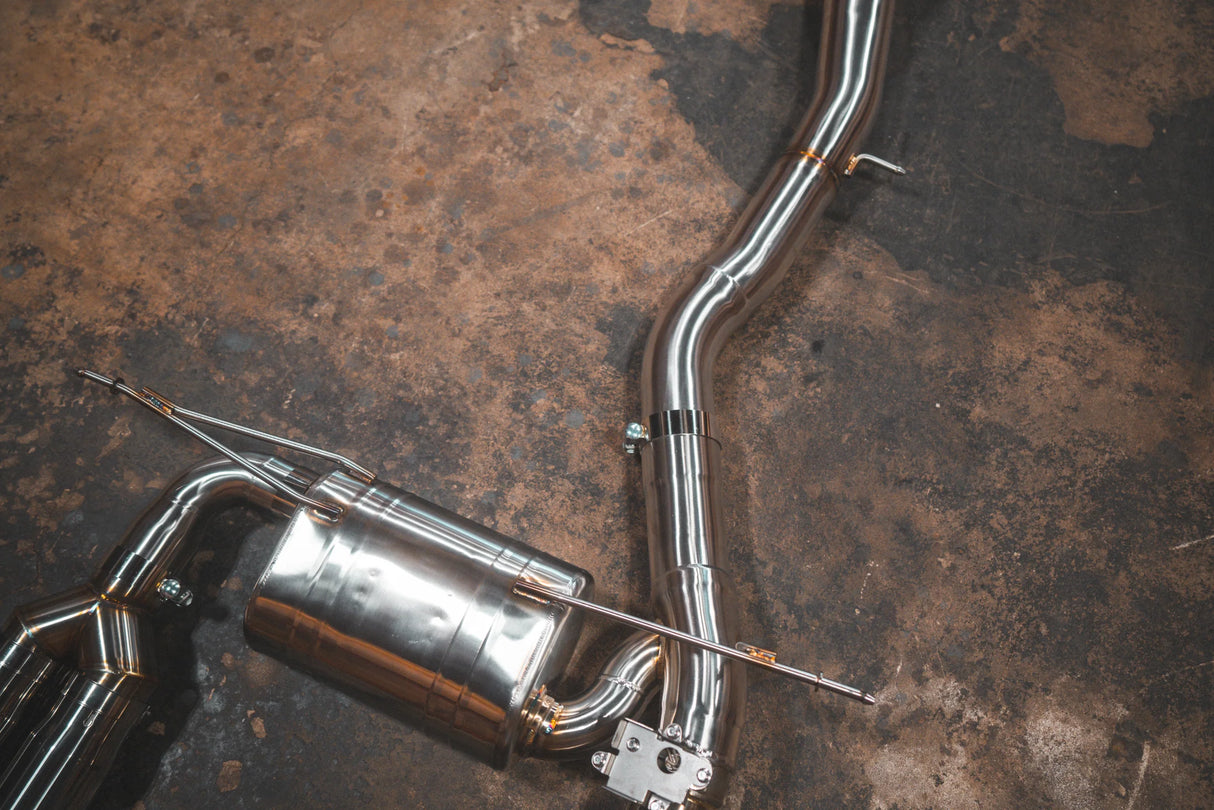 Valvetronic Designs® BMW M3/M4 F8x Valved Sport Cat-Back Exhaust with 4" OD Tips