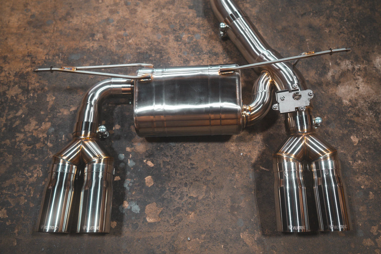 Valvetronic Designs® BMW M3/M4 F8x Valved Sport Cat-Back Exhaust with 4" OD Tips