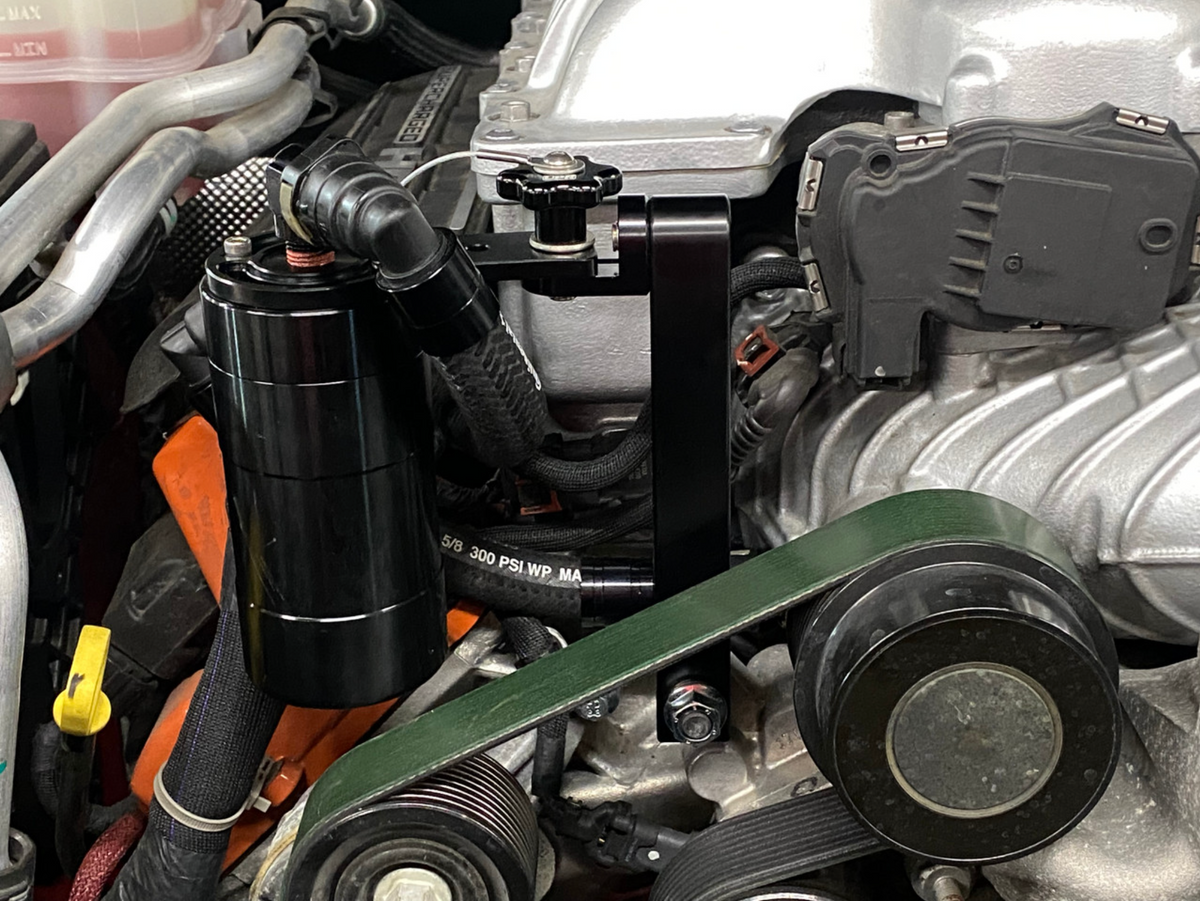 UPR Products® Durango SRT Hellcat/Jeep Trackhawk Oil Catch Can 10