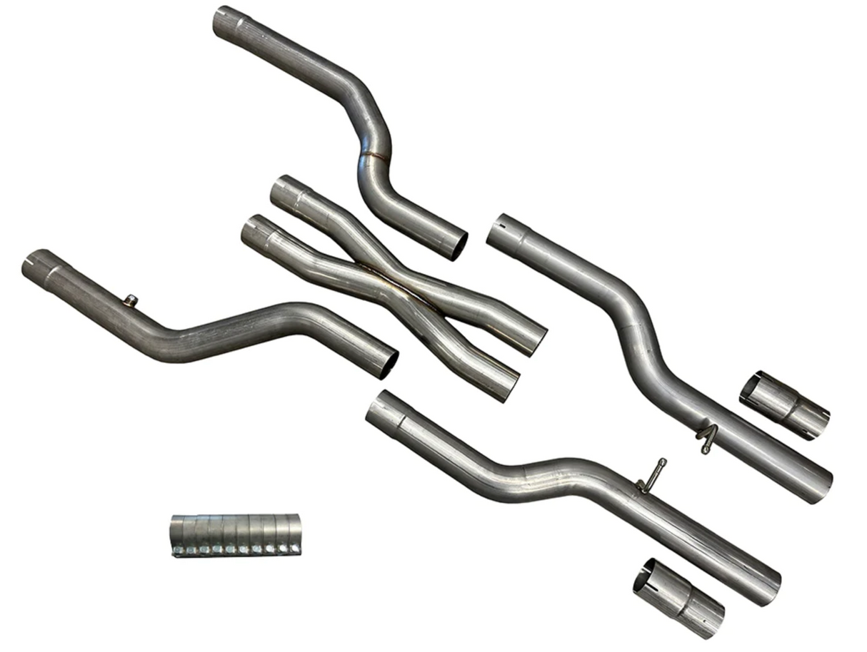 Speed Engineering® (16-23) Camaro SS/LT1/ZL1 304SS 3" Catless X-Pipe System (Long-Tube Headers)
