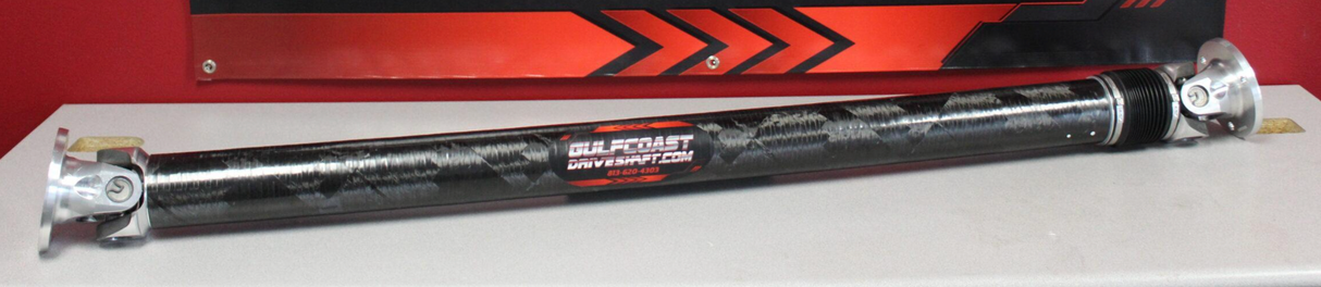 Gulfcoast Driveshaft® (10-15) Camaro SS Automatic 6L80 3.25” 1350 Series Carbon Fiber Driveshaft